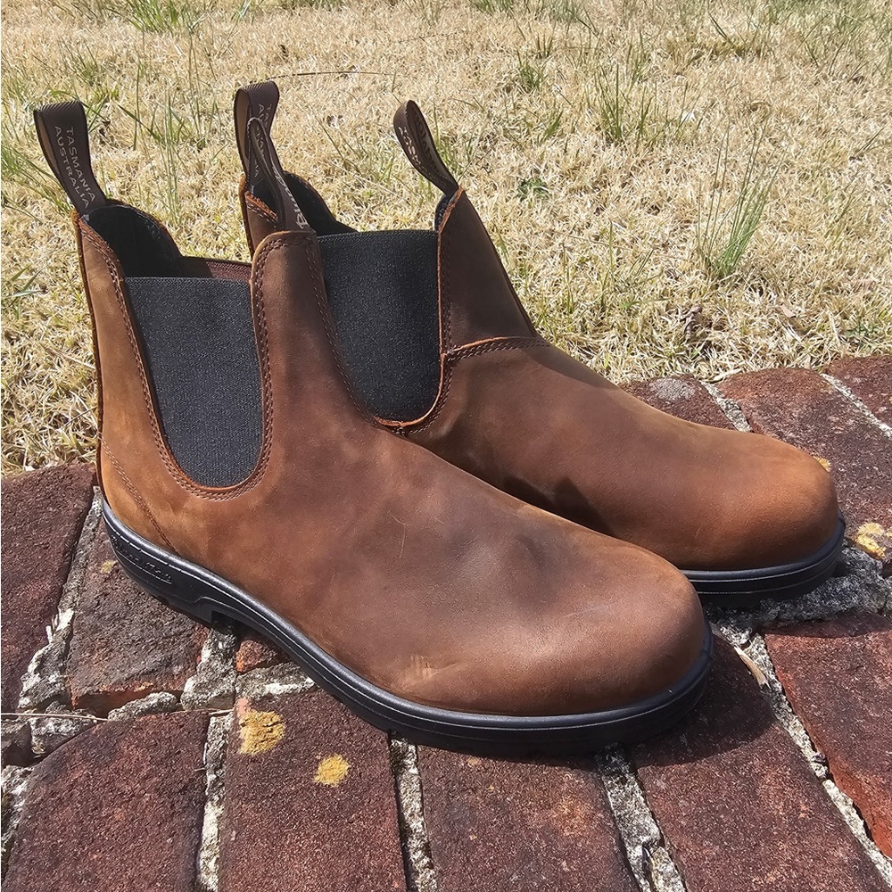 Blundstone 1609 Classic Chelsea Boots Antique Brown Men’s US 12 AU 11 NIB